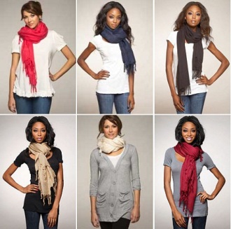 Photo Credit: betty2310.wordpress.com The versatility of the scarf is amazing! 